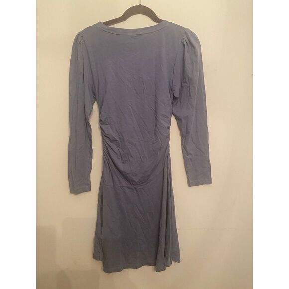 Anthropologie Daily Practice Ruched Mini Dress size xs - Picture 3 of 9